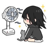 黒 パーカーちゃん⑪