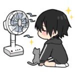 黒 パーカーくん⑪