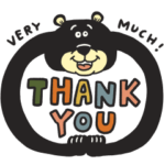 TEDDYのデカ文字スタンプ