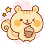 シマリスのマリーちゃん