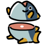 ぴちぴちマグロの動くスタンプ２