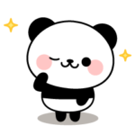 とびだす！毎日使えるパンダスタンプ