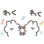 ゆるっと描いたうさちゃん