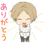 TVアニメ『夏目友人帳』デフォルメスタンプ