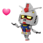 ガンプラくん うごくスタンプ