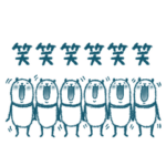 大人のカラフル豆パンダまみれ