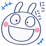 リアクション大☆ほぼ白うさぎ