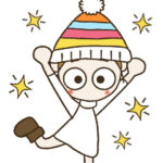 おちゃめの冬のご挨拶ずっと使えるお気遣い