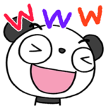 リアクション大☆ふんわかパンダ