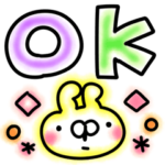 とびだす♡ネオンカラー♡ねことうさぎ