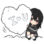 黒 パーカーちゃん⑭