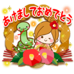 大人かわいい♡冬～年末年始のご挨拶◆再販