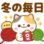 暖かにゃんこ♡冬の毎日