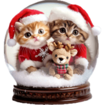 大きく表示♡冬にゃんこ