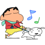 クレヨンしんちゃん＆風間くんwithシロ