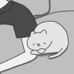 猫の手を貸すよスタンプ