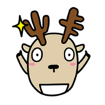 JTP 峠の鹿ちゃんスタンプ 第一弾