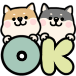 動く♡柴犬わんこステッカー