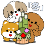 飛び出す！ワンコたちの「冬」