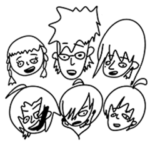 七次元生徒会スタンプ