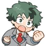 とっとのヒロアカスタンプ