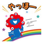 ミャクミャク＆ロゴマーク 公式スタンプ