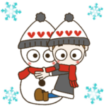 動く！おちゃめの冬の楽しい会話