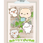 ずっと使えるちびネコ