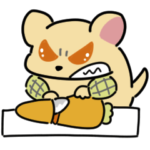 バクドッグの動くスタンプ