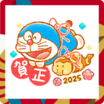 ドラえもん あけおめスタンプ（2025）