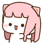 もちもち動くももねこちゃん7