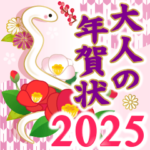 飛び出す！2025大人の素敵☆年賀状