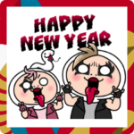 しろめちゃん・あけおめヘビメタ