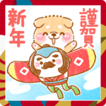 ▶飛び出す❤️こしばちゃんの年末年始❤️