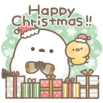 クリスマス&お正月＊シマエナガさん。