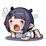 ホロライブ公式スタンプ「一伊那尓栖」