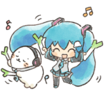 初音ミク × しろたん