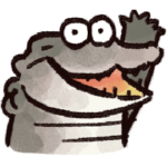 ゆるワニたちのスタンプ