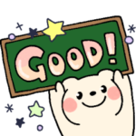 気軽に使える♡親しみやすいスタンプ