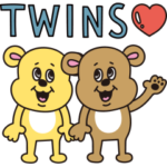 twins☆スタンプ