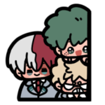 デクかっちゃん轟くんの日常スタンプ