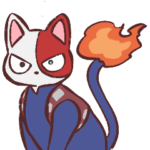 ヒロアカ　ショートキャットスタンプ