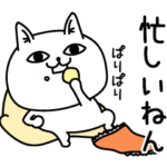 じろりねこ一年中使えるシンプル