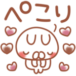 とびだす♡ハートいっぱい♡ねことうさぎ