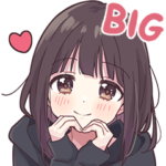 くるみちゃん。のBIG LOVEスタンプ♡