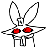 かわいいうさぎさんスタンプ3