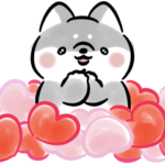 甘えたい犬2<黒柴>