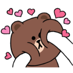 かわいく愛を伝えるLINE FRIENDS