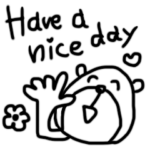 前向言葉！ゆる～いベア