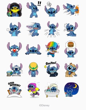 スティッチ（Happy&Lovely）